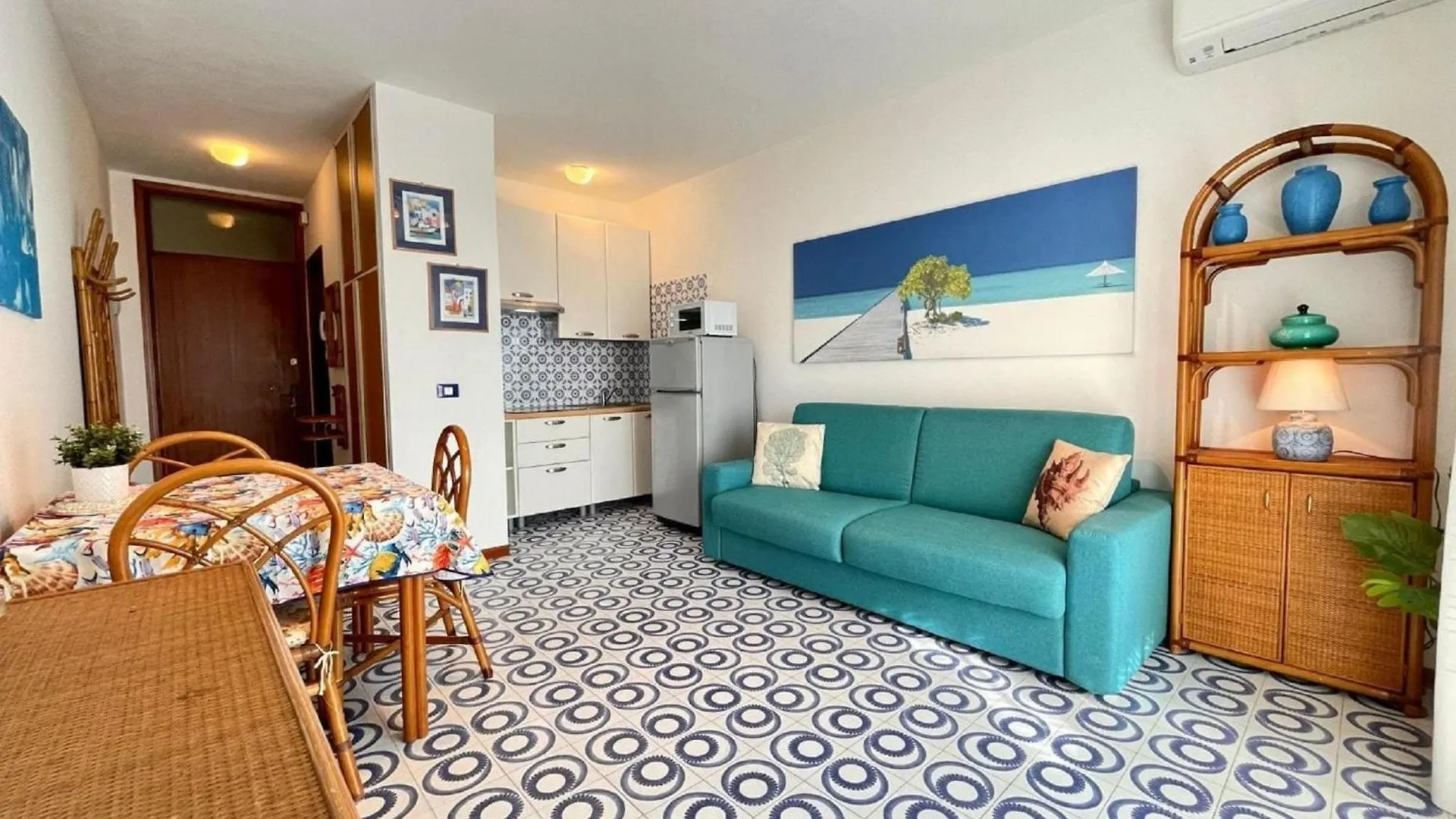 Daire Snug Holiday Home In Porto Santa Margherita With Terrace